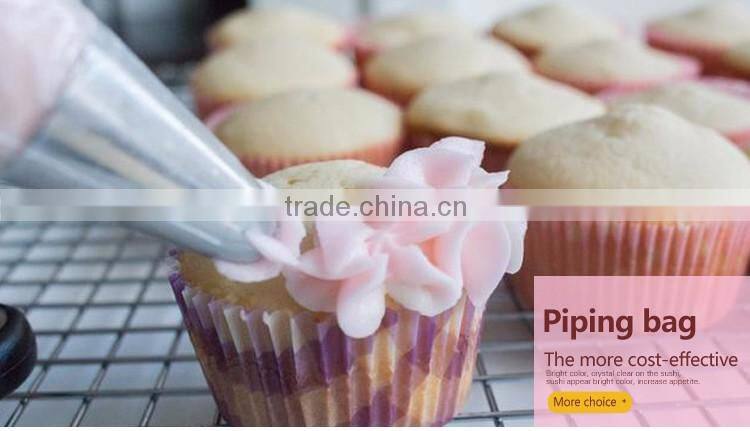 Dessert decorators disposable plastic cake tools cartoon piping bag