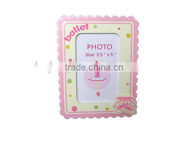 Ballet girl 3.5*5'' wood photo frame Children wooden photo frame