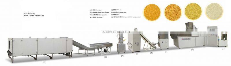 2016 Hot sale new condition Bread crumb extruder line