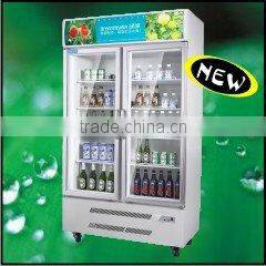 counter top refrigerator display