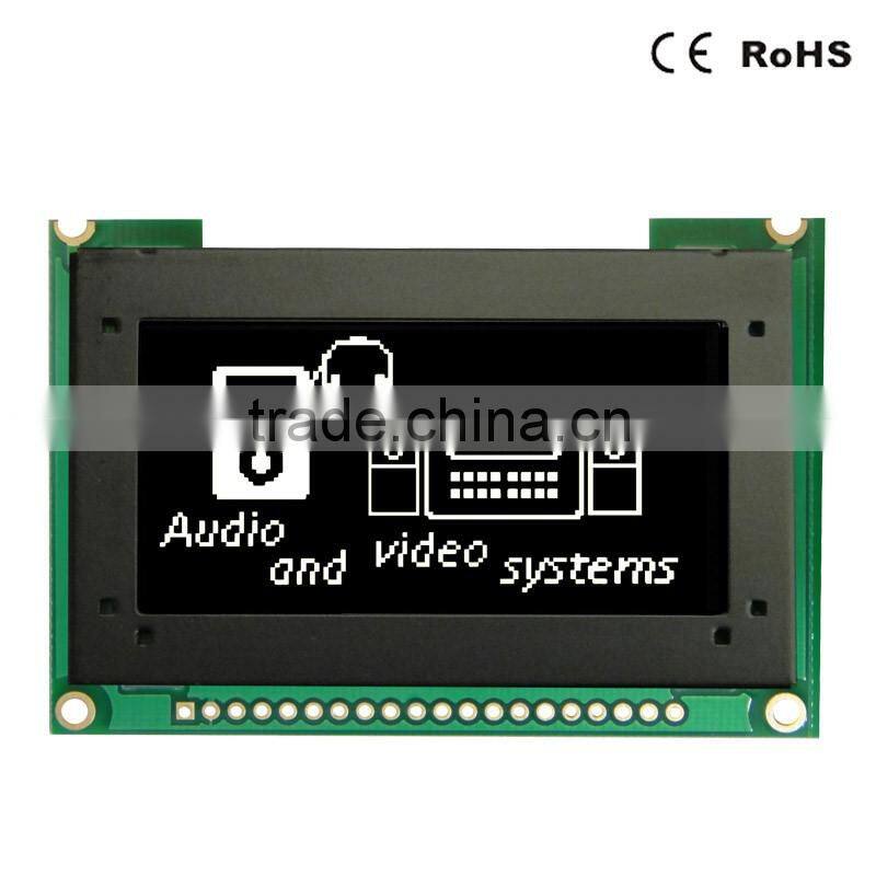 SAEF oled display Wide viewing angle 128x64 dots with white Graphic OLED panel