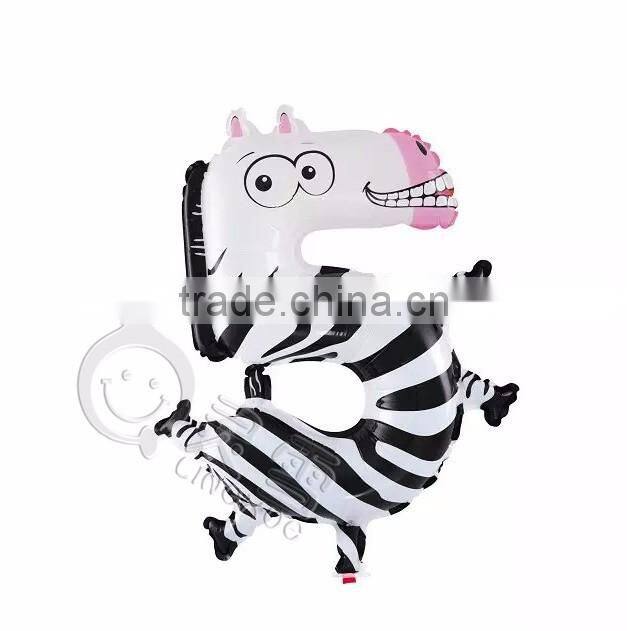 Wholesale New Fashion Number Balloon Party Decoration Aluminium Foil Balloon