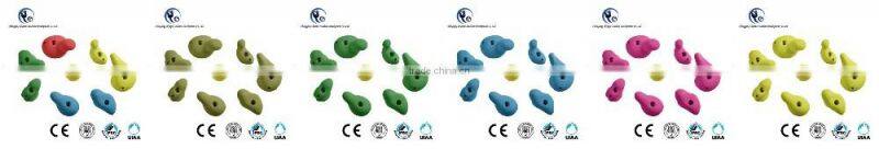 Mixed Rock Climbing Holds (6 pcs Pack)