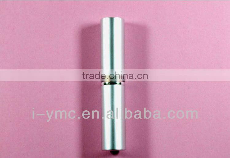 sliver aluminum handle retractable brush foundation blush brush makeup cosmetic brushes