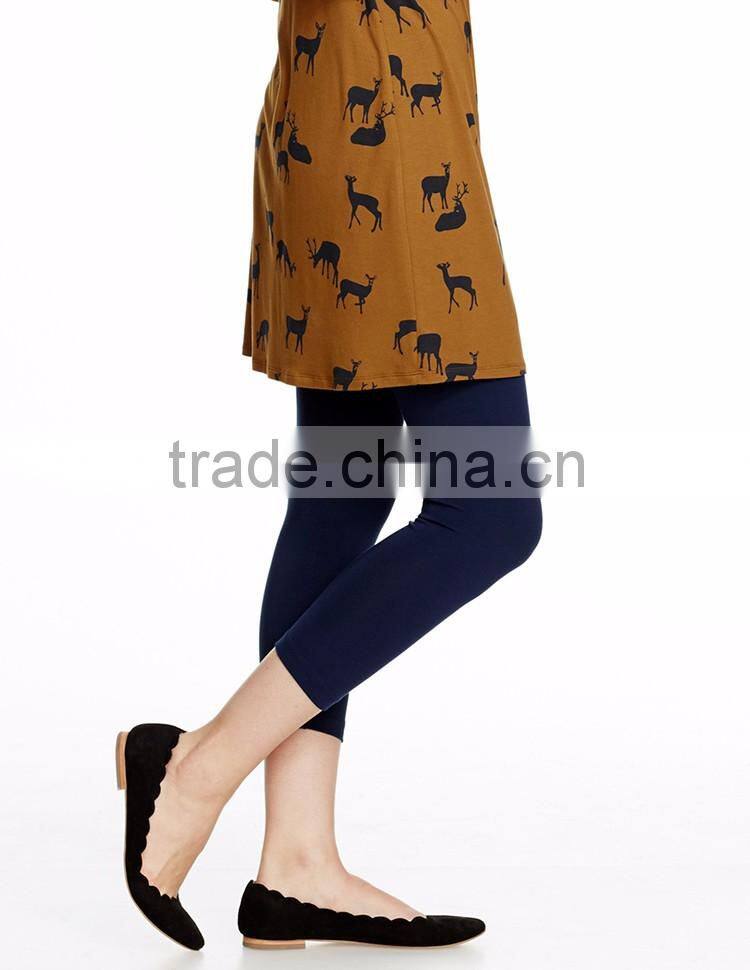 SHANGYI fashion custom slim women plain casual leggings