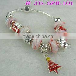 Fashionable hademade bangles crystal bracelet