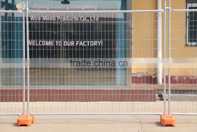 Wholesale cheap price Australia standard temporary security fencing with concrete feet
