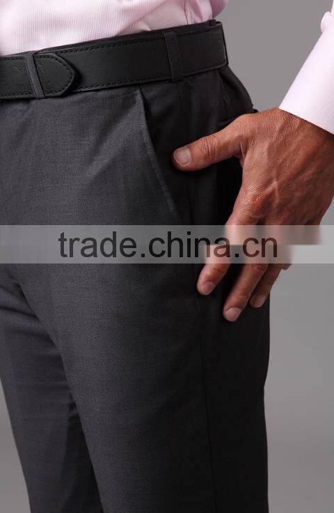 The Classic Wool and Cashmere Charcoal Grey Suit