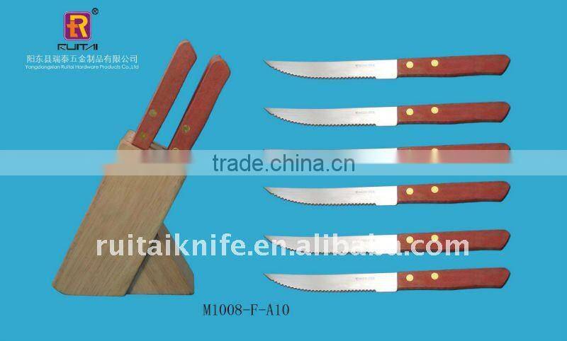 2 Piece carving set with blister card