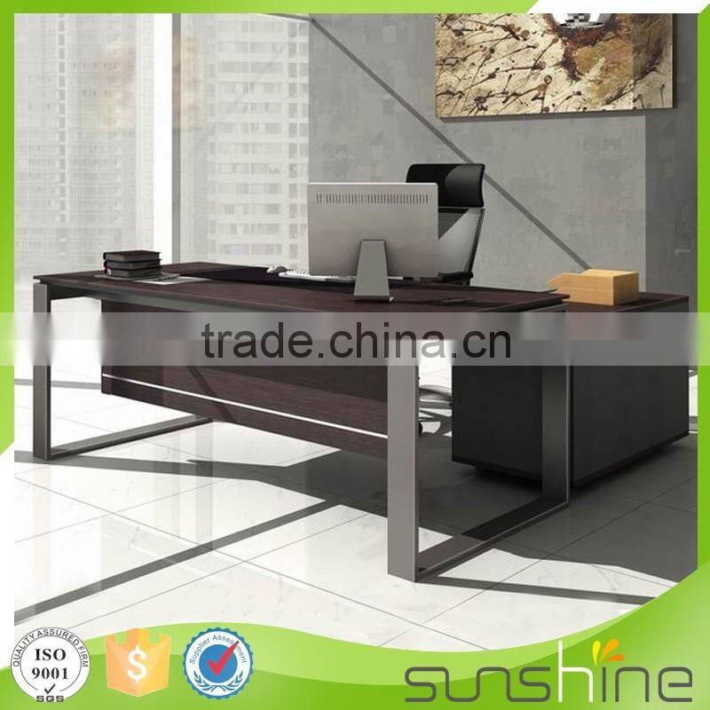 KB-MED07 2016 Best Selling Top Quality Office Furniture/Supervisor Office-Metal Frame Middle Executive Desk