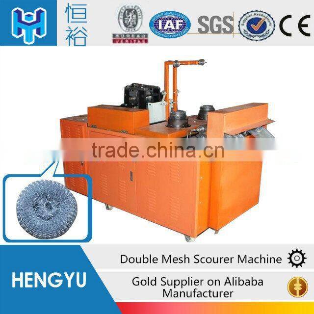 Wire Mesh Scourer Making Machine Factory