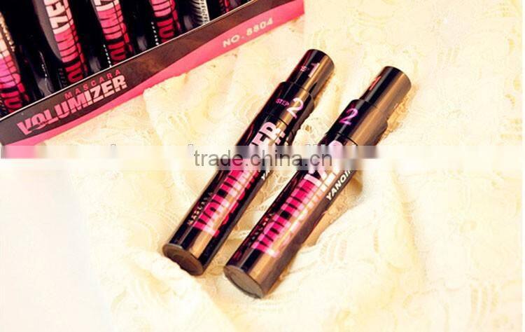 magic 2 in 1 brush volume mascara for longer and darker eyelash mascara tube