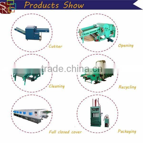 High Efficiency Polyester Cotton Waste Recycling Machine