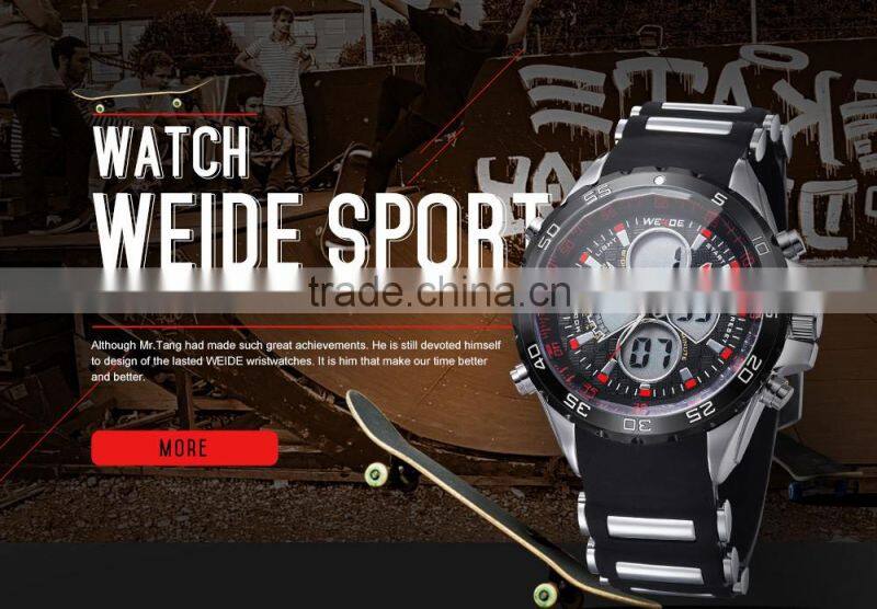 WEIDE Top Brand Watch Silicon Watch Alibaba China Men Watches WH1103-9