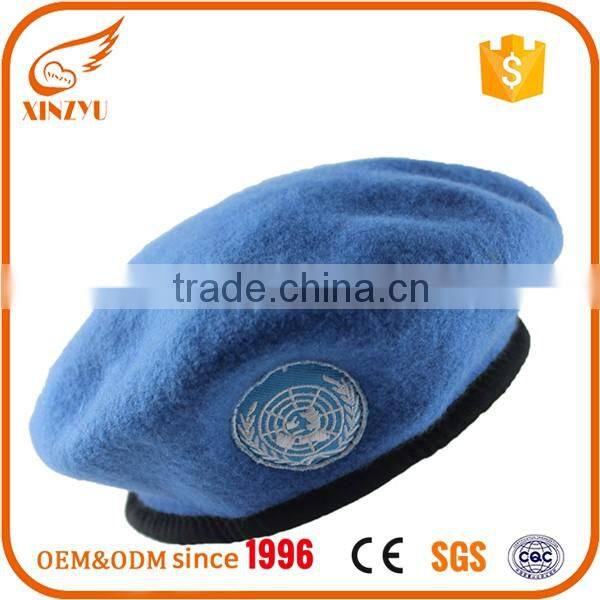 2016 wholesale fashionable men wool beret manufacturer of male beret