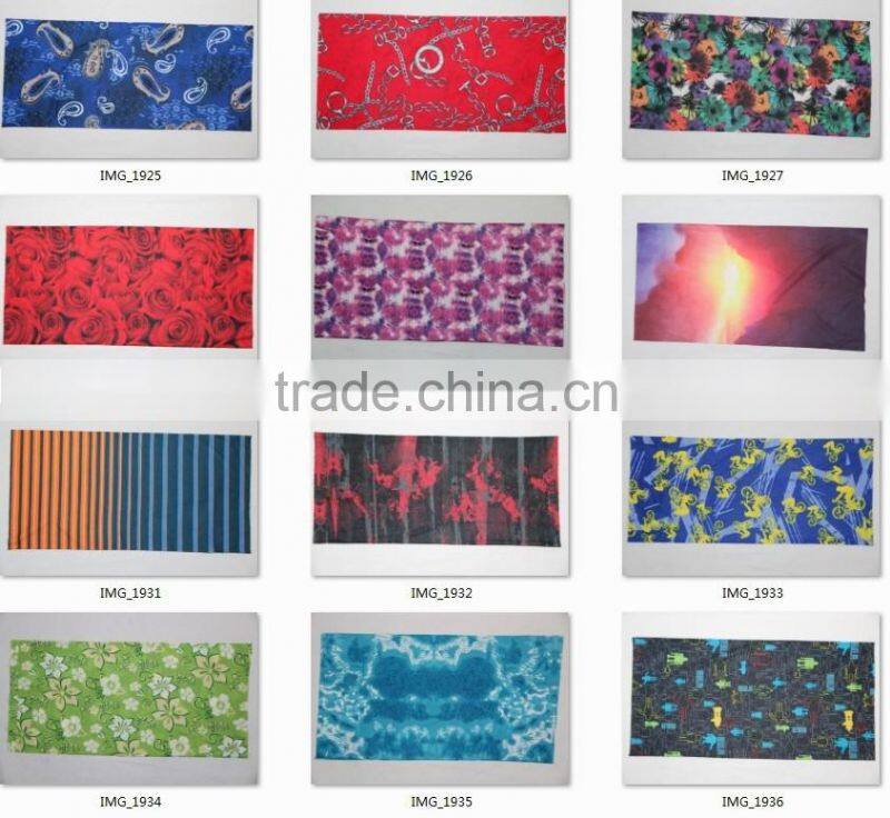 Magic Custom Headwear Tube Seamless Multifunctional Bandana ski bandana