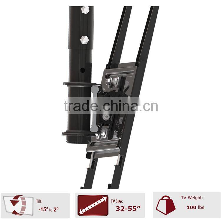 Economy Adjustable Height TV Bracket for 32 to 55 inch LCD LED Plasma Screen