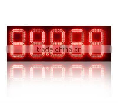 10 inches LED gas/oil price station display/sign
