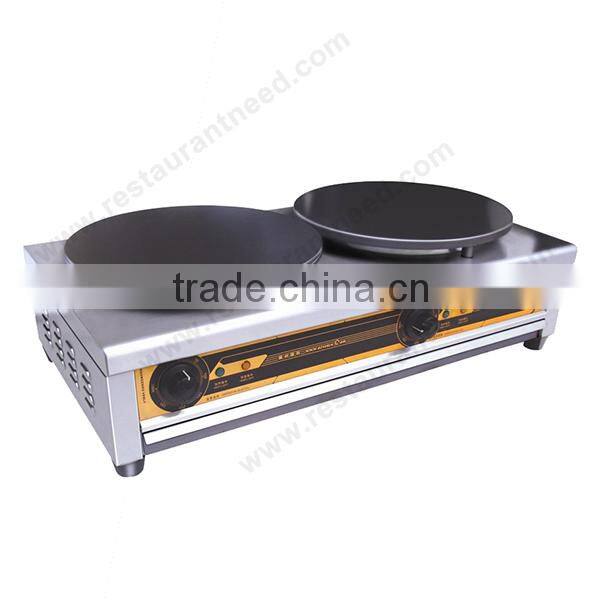 ShineLong Good quality Gas or Electric Maker Double Crepe maker