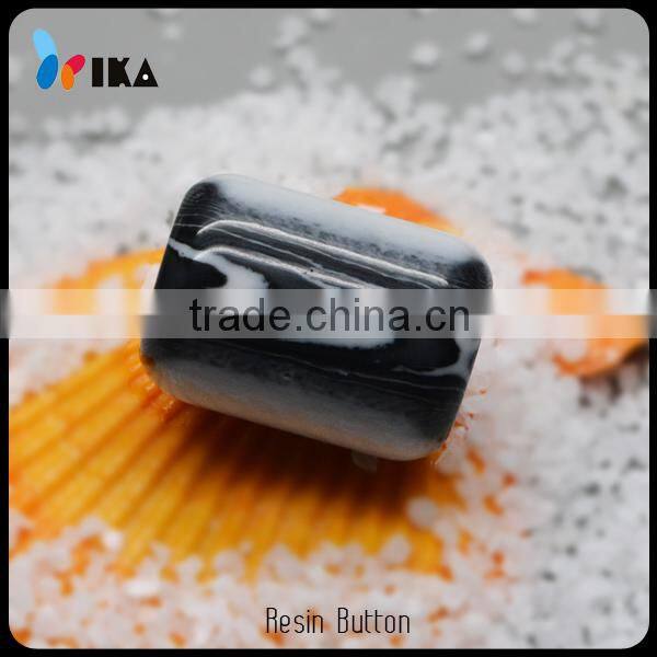 polyester resin toggle for swimwear and clothing