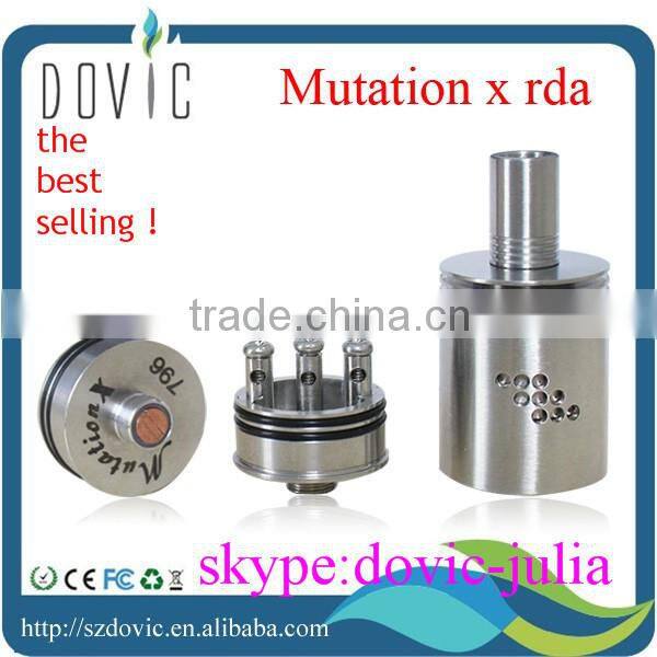 wholesale 28.5mm atomizer 26650 mutation x1 rda atomizer clone in high quality