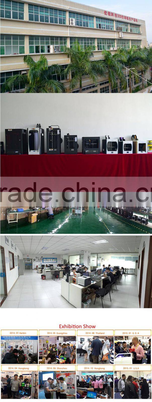 ISO9001 Rohs Approved 3D Printer Filament Extruder PCL PC WOOD TPU 3D Printer Filament