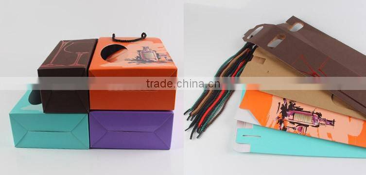 REACH certification champagne customized logo flute gift box