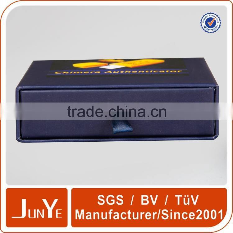 rigid black matte luxury small drawer box wholesale