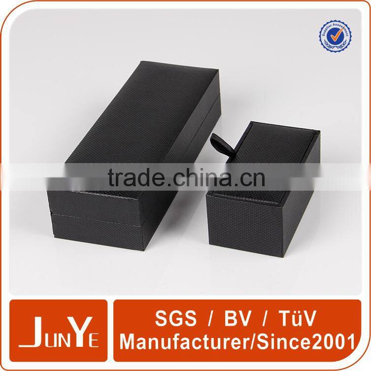solid rigid coated paper watch and cufflink box personalised