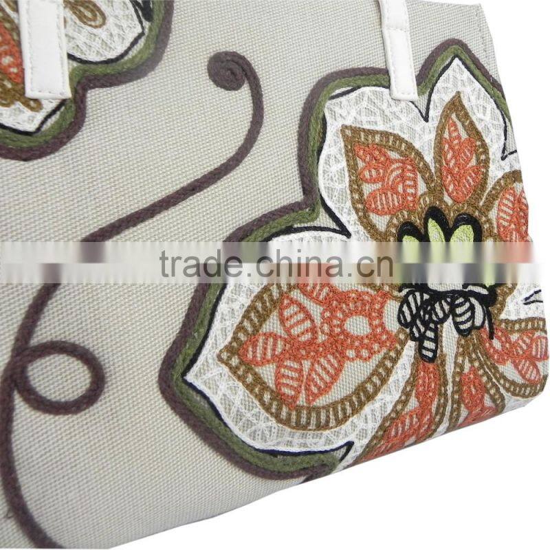 2016 New Embroiedery Tote Bag for Women