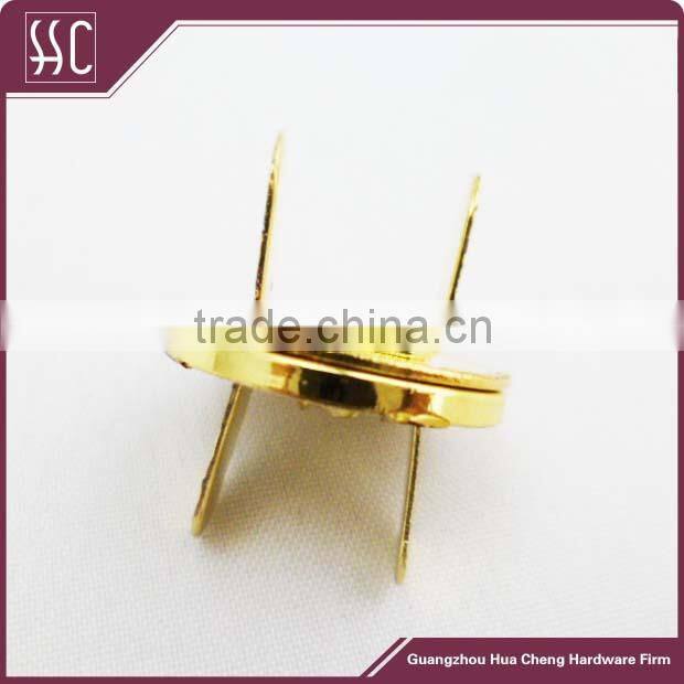 sewing handbag cloth accessory metal magnetic button bag hardware