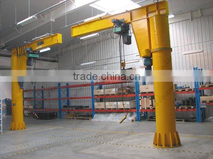 1 ton electric stationary cantilever jib crane
