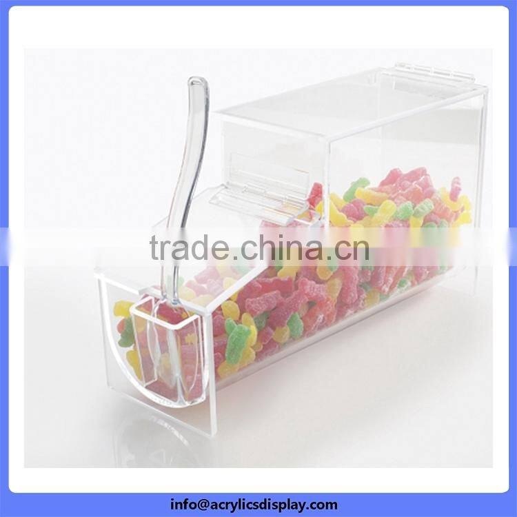 Newly hotsale acrylic shoe shape candy box
