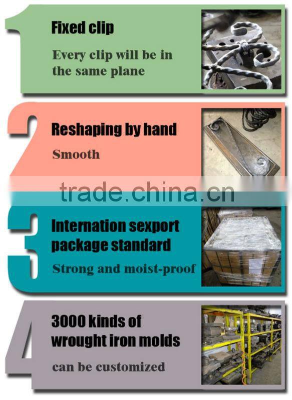 ornamental wrought iron scroll China Qingdao Port in china.cn