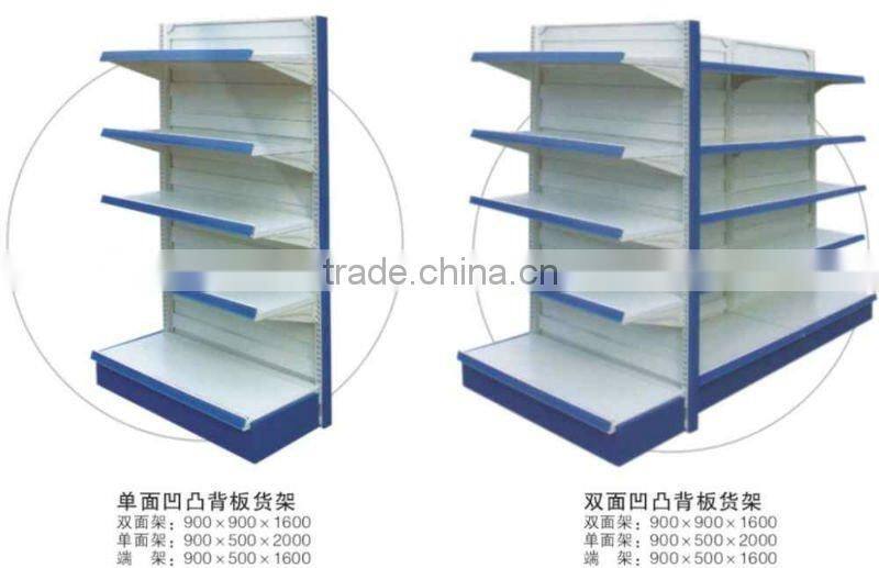 supermarket back board shelf