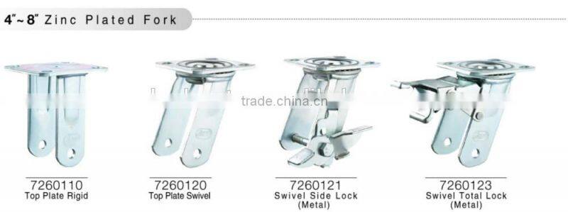72 Series Swivel Total Lock PU Caster Heavy duty Caster