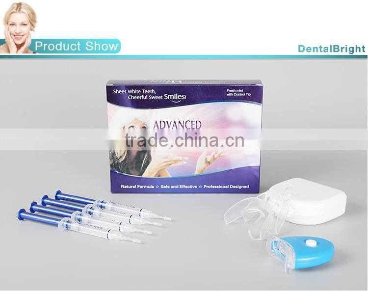 Home Use Teeth Whitening Gel Kit With Batery Light