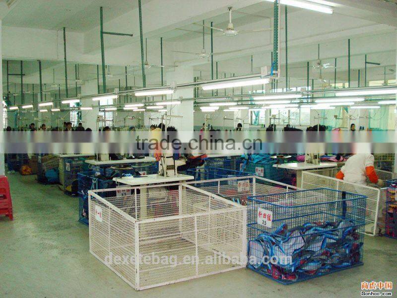 Bright canvas material china cute girls school backpack