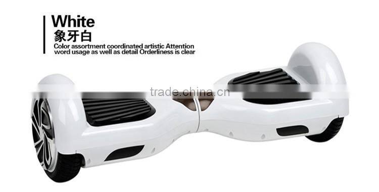 1 year warranty China smart bluetooth electric haverboard with Samsung battery