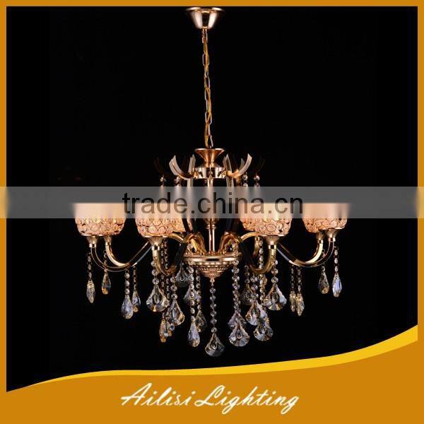 Contemporary Luxury Most Popular Crystal Chandelier with Scallop Drops