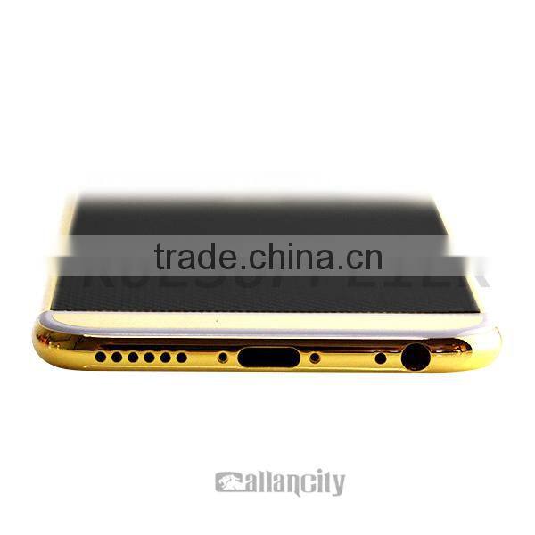 High quality for iPhone 6s PLus carbon firber gold housing back cover for iPhone 6s+ 5.5 inch, Customize is welcome