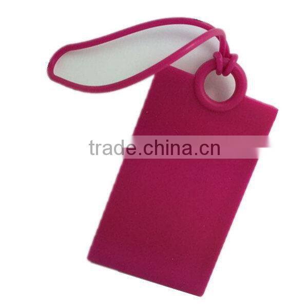 Contemporary best sell oem cheap silicone luggage tag