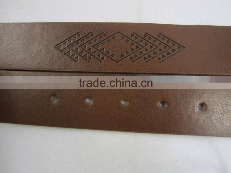 unsex hot sell good quality with geometric figure print fashion belts