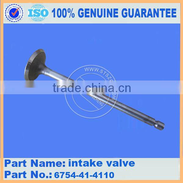 PC200-8 excavator engine intake valve 6754-41-4110/ 6754-41-4210