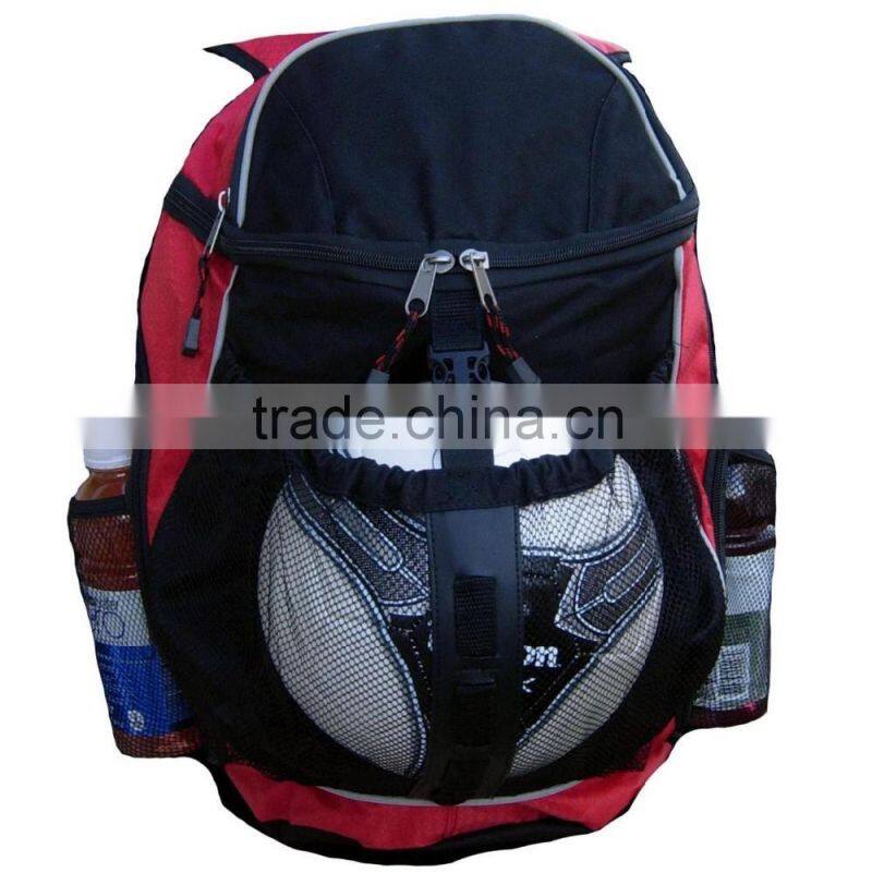 Team Sports Athletic Backpack , Pocket for Soccer Ball, Basketball, Volleyball