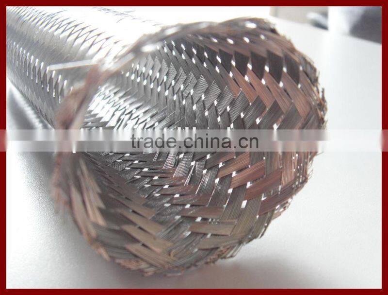 PTFE hose braided with stainless steel, ss304 flexible hose