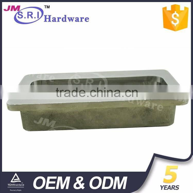 New design stainless steel hidden kitchen cabinet handle , flush pull handle