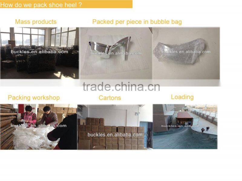 2016 fashion ABS lady shoe heel