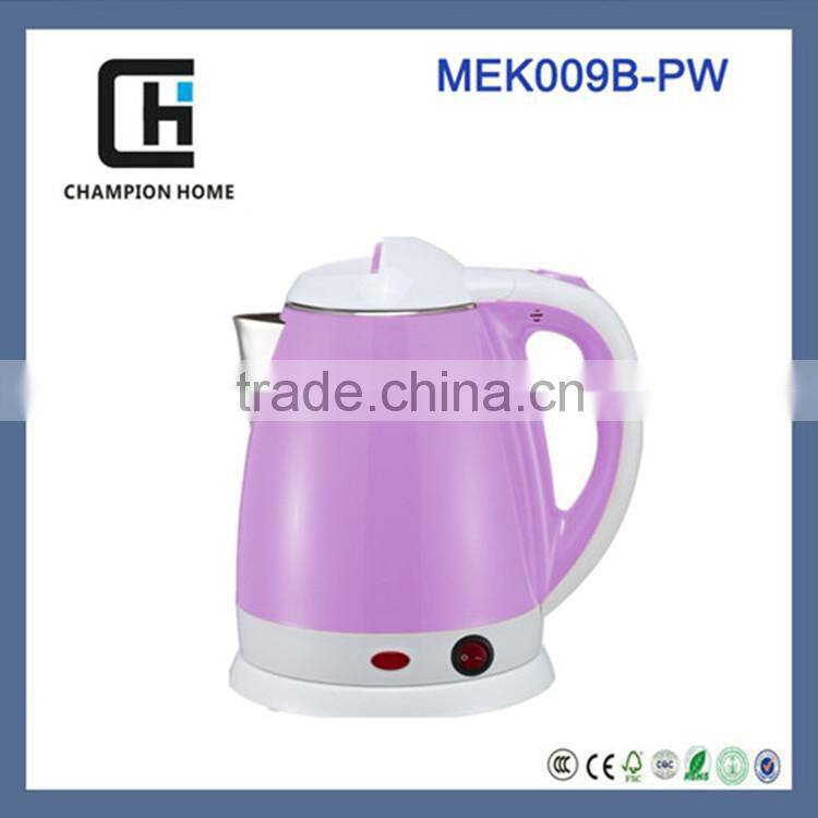 Champion Home Appliances Keep Warm Function 1.8L Electric Kettles Made In China