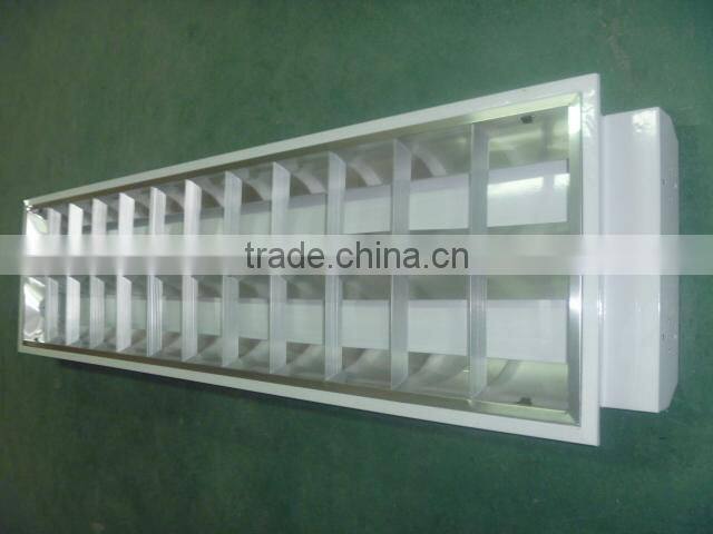 T8 gride lamp for three fluorescent tube 36W